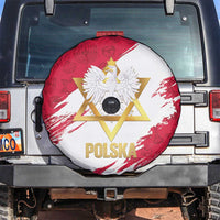 Jewish Festival Poland Spare Tire Cover Polska Eagle Star Of David