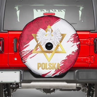 Jewish Festival Poland Spare Tire Cover Polska Eagle Star Of David