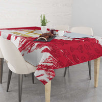 Jewish Festival Poland Tablecloth Polska Eagle Star Of David