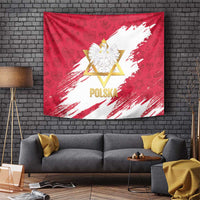 Jewish Festival Poland Tapestry Polska Eagle Star Of David