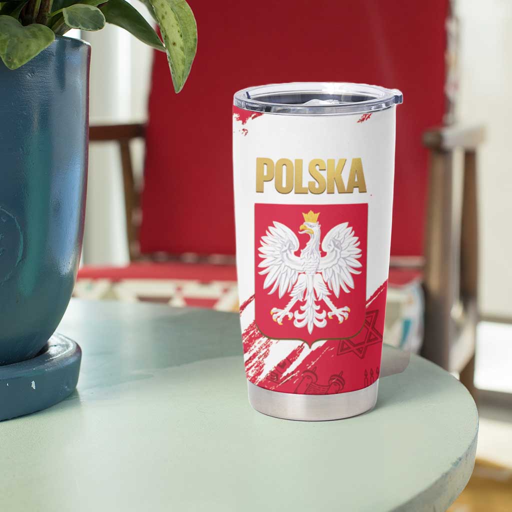 Jewish Festival Poland Tumbler Cup Polska Eagle Star Of David