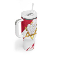 Jewish Festival Poland Tumbler With Handle Polska Eagle Star Of David