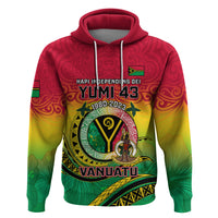 Vanuatu Hoodie Yumi 43 Hapi Independens Dei - Wonder Print Shop