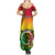 Personalised Vanuatu Summer Maxi Dress Yumi 43 Hapi Independens Dei - Wonder Print Shop