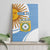 Custom Argentina Football Canvas Wall Art Vamos La Albiceleste - Sky Blue Version - Wonder Print Shop