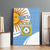 Custom Argentina Football Canvas Wall Art Vamos La Albiceleste - Sky Blue Version - Wonder Print Shop