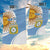 Custom Argentina Football Garden Flag Vamos La Albiceleste - Sky Blue Version - Wonder Print Shop