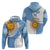 Custom Argentina Football Hoodie Vamos La Albiceleste - Sky Blue Version - Wonder Print Shop