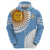 Custom Argentina Football Hoodie Vamos La Albiceleste - Sky Blue Version - Wonder Print Shop