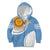 Custom Argentina Football Kid Hoodie Vamos La Albiceleste - Sky Blue Version - Wonder Print Shop