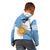 Custom Argentina Football Kid Hoodie Vamos La Albiceleste - Sky Blue Version - Wonder Print Shop