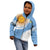 Custom Argentina Football Kid Hoodie Vamos La Albiceleste - Sky Blue Version - Wonder Print Shop