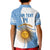 Custom Argentina Football Kid Polo Shirt Vamos La Albiceleste - Sky Blue Version - Wonder Print Shop
