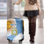 Custom Argentina Football Luggage Cover Vamos La Albiceleste - Sky Blue Version - Wonder Print Shop