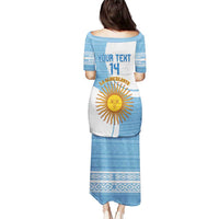Custom Argentina Football Puletasi Vamos La Albiceleste - Sky Blue Version - Wonder Print Shop