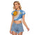 Custom Argentina Football Raglan Cropped T Shirt Vamos La Albiceleste - Sky Blue Version - Wonder Print Shop