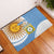 Custom Argentina Football Rubber Doormat Vamos La Albiceleste - Sky Blue Version - Wonder Print Shop
