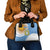 Custom Argentina Football Shoulder Handbag Vamos La Albiceleste - Sky Blue Version