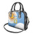 Custom Argentina Football Shoulder Handbag Vamos La Albiceleste - Sky Blue Version