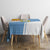 Custom Argentina Football Tablecloth Vamos La Albiceleste - Sky Blue Version - Wonder Print Shop