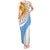 Custom Argentina Football Tank Maxi Dress Vamos La Albiceleste - Sky Blue Version - Wonder Print Shop