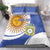 Custom Argentina Football Bedding Set Vamos La Albiceleste - Navy Blue Version - Wonder Print Shop