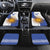 Custom Argentina Football Car Mats Vamos La Albiceleste - Navy Blue Version - Wonder Print Shop