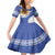 Custom Argentina Football Family Matching Mermaid Dress and Hawaiian Shirt Vamos La Albiceleste - Navy Blue Version - Wonder Print Shop