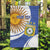 Custom Argentina Football Garden Flag Vamos La Albiceleste - Navy Blue Version - Wonder Print Shop