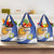 Custom Argentina Football Grocery Bag Vamos La Albiceleste - Navy Blue Version