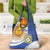 Custom Argentina Football Grocery Bag Vamos La Albiceleste - Navy Blue Version