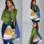 Custom Argentina Football Grocery Bag Vamos La Albiceleste - Navy Blue Version