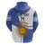 Custom Argentina Football Hoodie Vamos La Albiceleste - Navy Blue Version - Wonder Print Shop