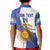 Custom Argentina Football Kid Polo Shirt Vamos La Albiceleste - Navy Blue Version - Wonder Print Shop