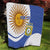 Custom Argentina Football Quilt Vamos La Albiceleste - Navy Blue Version - Wonder Print Shop
