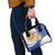 Custom Argentina Football Shoulder Handbag Vamos La Albiceleste - Navy Blue Version