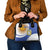 Custom Argentina Football Shoulder Handbag Vamos La Albiceleste - Navy Blue Version