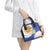 Custom Argentina Football Shoulder Handbag Vamos La Albiceleste - Navy Blue Version