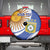 Custom Argentina Football Spare Tire Cover Vamos La Albiceleste - Navy Blue Version - Wonder Print Shop