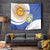 Custom Argentina Football Tapestry Vamos La Albiceleste - Navy Blue Version - Wonder Print Shop
