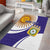 Custom Argentina Football Area Rug Vamos La Albiceleste - Purple Version - Wonder Print Shop