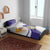 Custom Argentina Football Bedding Set Vamos La Albiceleste - Purple Version - Wonder Print Shop