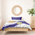 Custom Argentina Football Bedding Set Vamos La Albiceleste - Purple Version - Wonder Print Shop