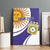 Custom Argentina Football Canvas Wall Art Vamos La Albiceleste - Purple Version - Wonder Print Shop