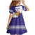 Custom Argentina Football Family Matching Mermaid Dress and Hawaiian Shirt Vamos La Albiceleste - Purple Version - Wonder Print Shop