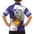 Custom Argentina Football Family Matching Puletasi and Hawaiian Shirt Vamos La Albiceleste - Purple Version - Wonder Print Shop