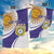Custom Argentina Football Garden Flag Vamos La Albiceleste - Purple Version - Wonder Print Shop