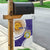 Custom Argentina Football Garden Flag Vamos La Albiceleste - Purple Version - Wonder Print Shop