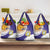 Custom Argentina Football Grocery Bag Vamos La Albiceleste - Purple Version