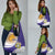 Custom Argentina Football Grocery Bag Vamos La Albiceleste - Purple Version